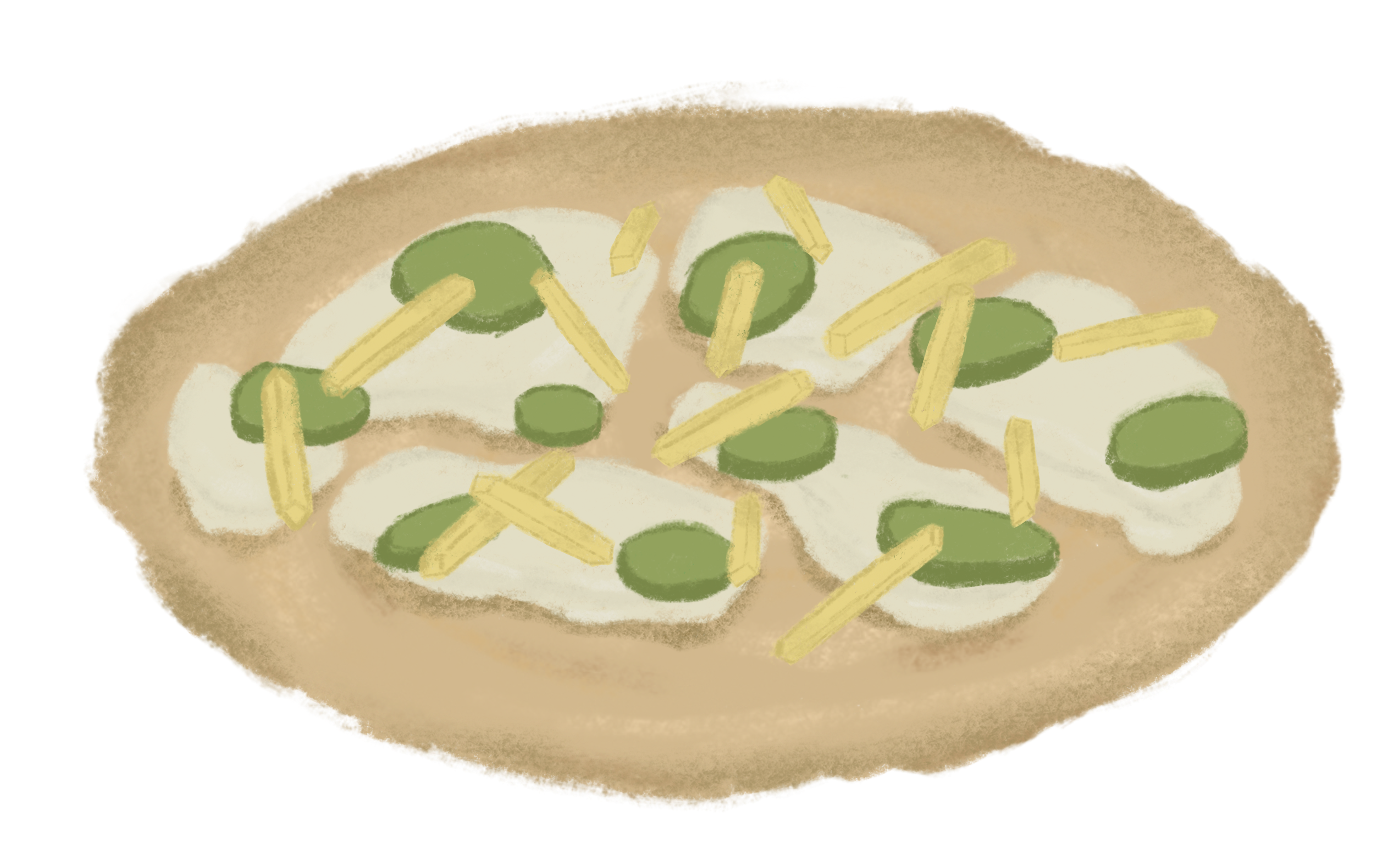 Pannenkoek met augurk